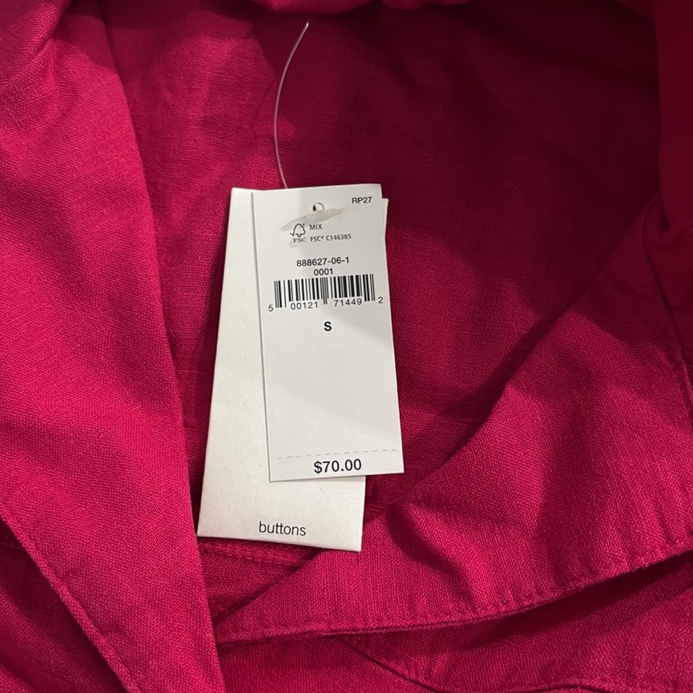 LINEN-BLEND SHIRT - Picture 5 of 5